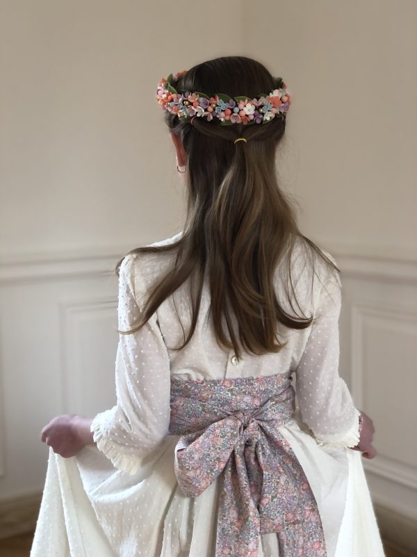 alice-et-charlotte-robe-longue-tulle-enfant-cortège-mariage-cérémonie-communion-chic-bohème-romantique-classique
